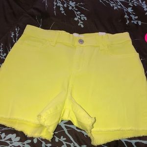 Big kids size 12 neon shorts